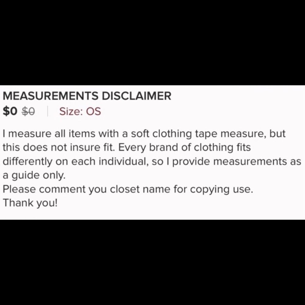 Measurement Guide📏 - Picture 2 of 2